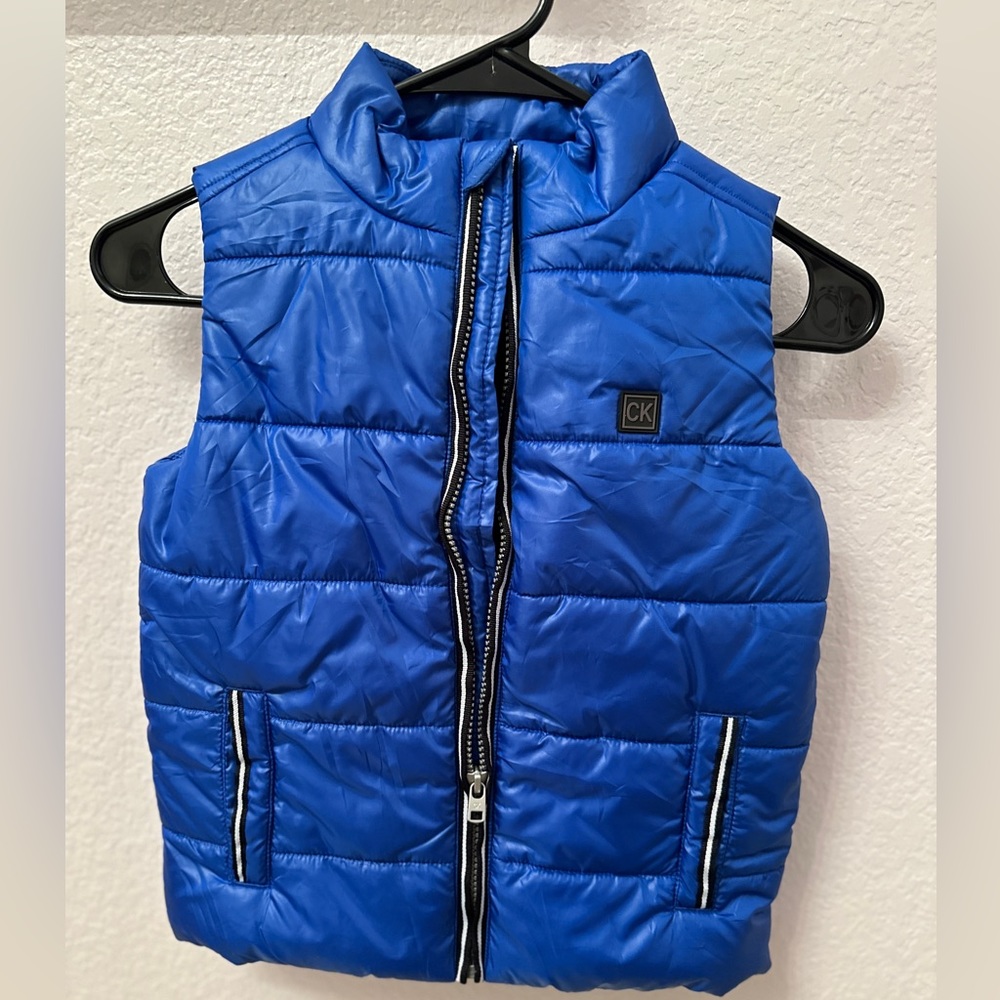 New. Calvin Klein puff vest, size 5, kid